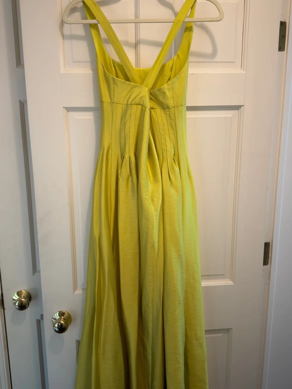 NWT ANTONIO MELANI x MG Style Jen Dress Lime Green Halter Midi Dress NWT - Picture 7 of 8